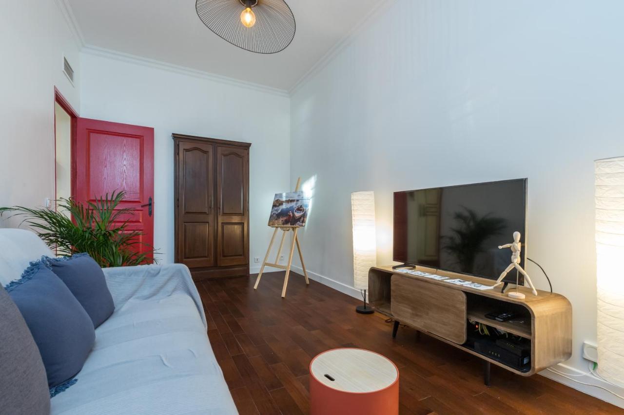 Le 323 Prom - 2 Chambres - Ac - Parking - Tram Et Supermarche Proches - Front De Mer Nizza Exterior foto