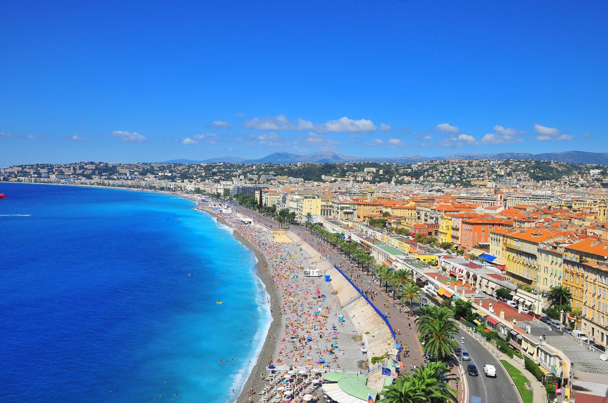 Le 323 Prom - 2 Chambres - Ac - Parking - Tram Et Supermarche Proches - Front De Mer Nizza Exterior foto