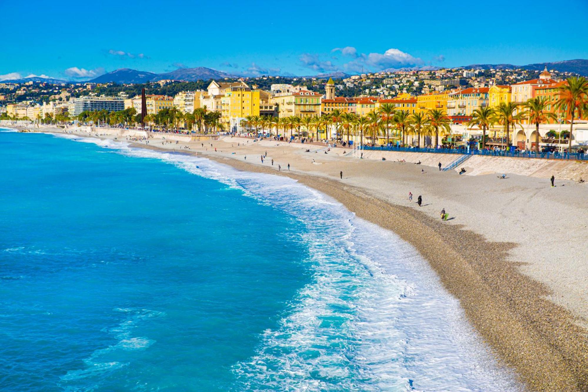 Le 323 Prom - 2 Chambres - Ac - Parking - Tram Et Supermarche Proches - Front De Mer Nizza Exterior foto